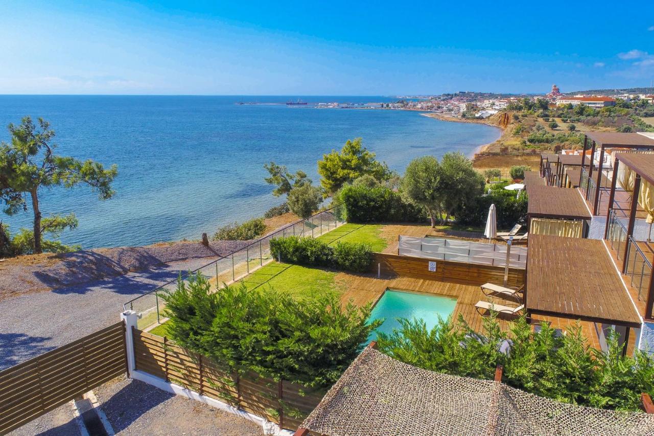 Kalma Villa Ena Nea Moudania Exterior foto